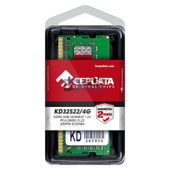 MEMORIA RAM PARA NOTEBOOK DDR4 KEEPDATA 4GB 3200MHZ KD32S22/4GB