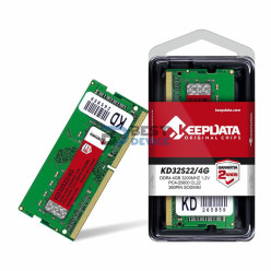 MEMORIA RAM PARA NOTEBOOK DDR4 KEEPDATA 4GB 3200MHZ KD32S22/4GB