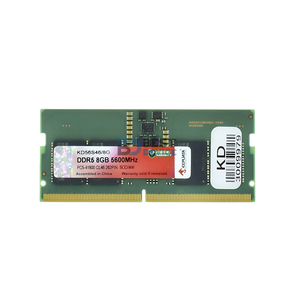 MEMORIA RAM PARA NOTEBOOK DDR5 KEEPDATA 8GB 5600MHZ MEMORIA RAM PARA NOTEBOOK DDR5 KEEPDATA 8GB 5600MHZ