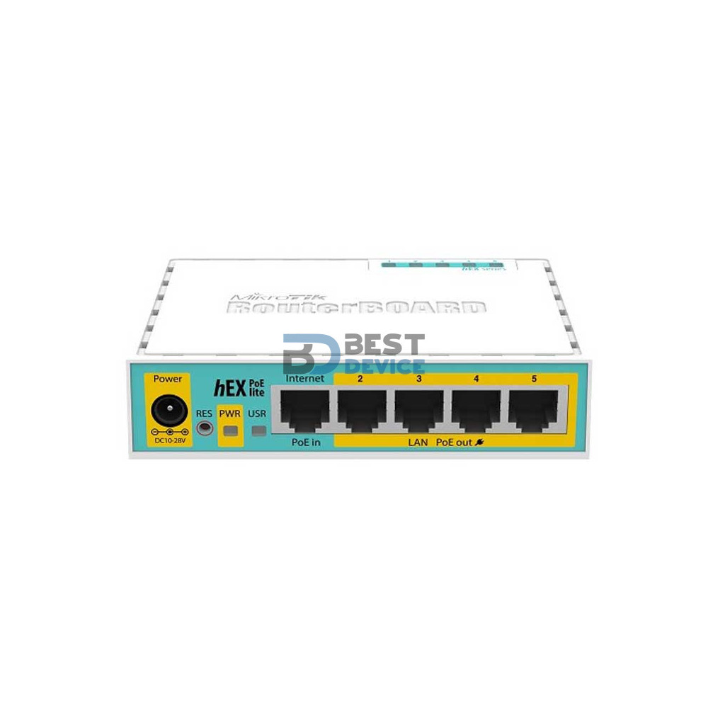 MIKROTIK ROUTERBOARD RB750UPR2 HEX POE LITE MIKROTIK ROUTERBOARD RB750UPR2 HEX POE LITE