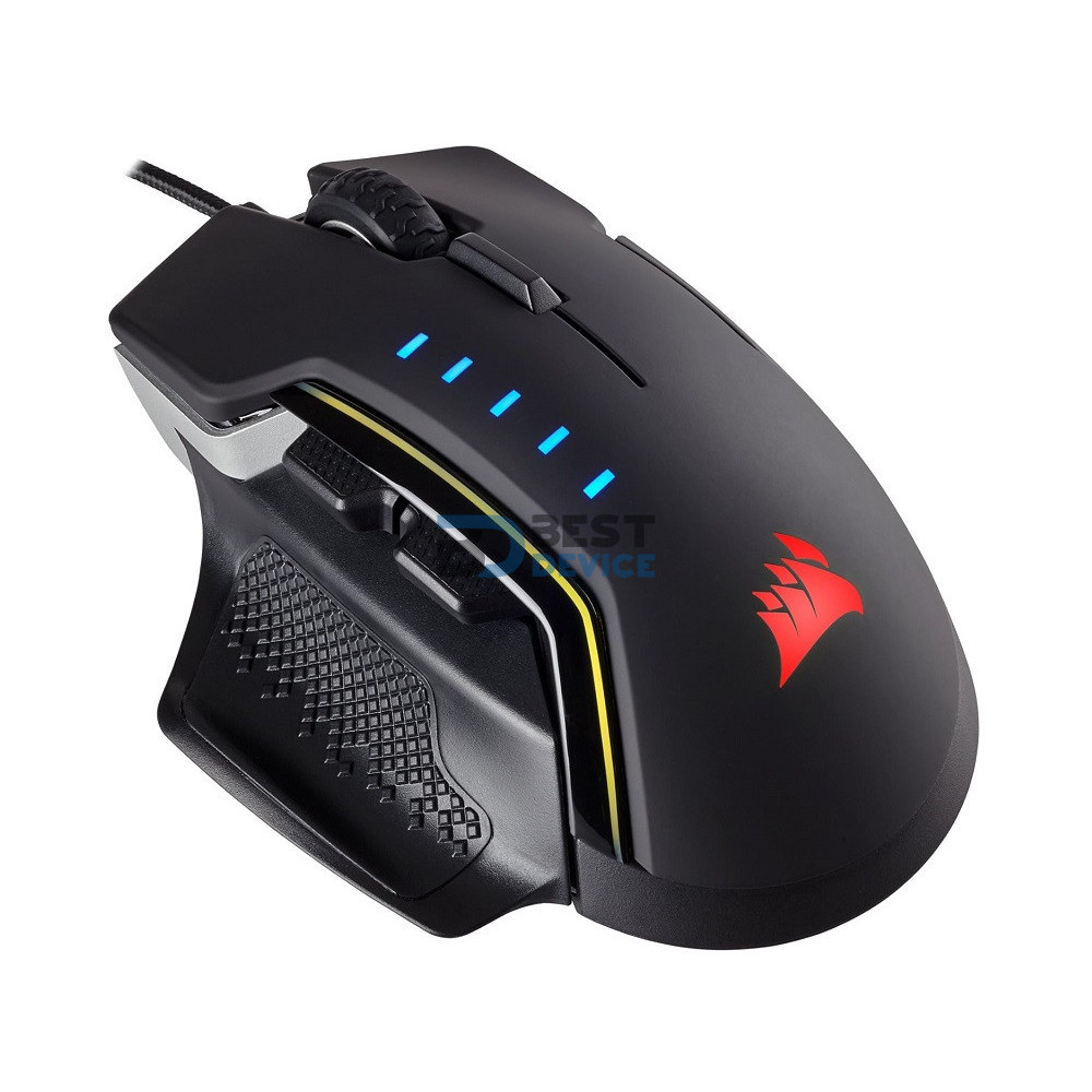 MOUSE GAMER CORSAIR CH-9302011-NA GLAIVE RGB NEGR MOUSE GAMER CORSAIR CH-9302011-NA GLAIVE RGB NEGR