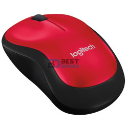 MOUSE LOGITECH 910-003635 M185 ROJO WIR