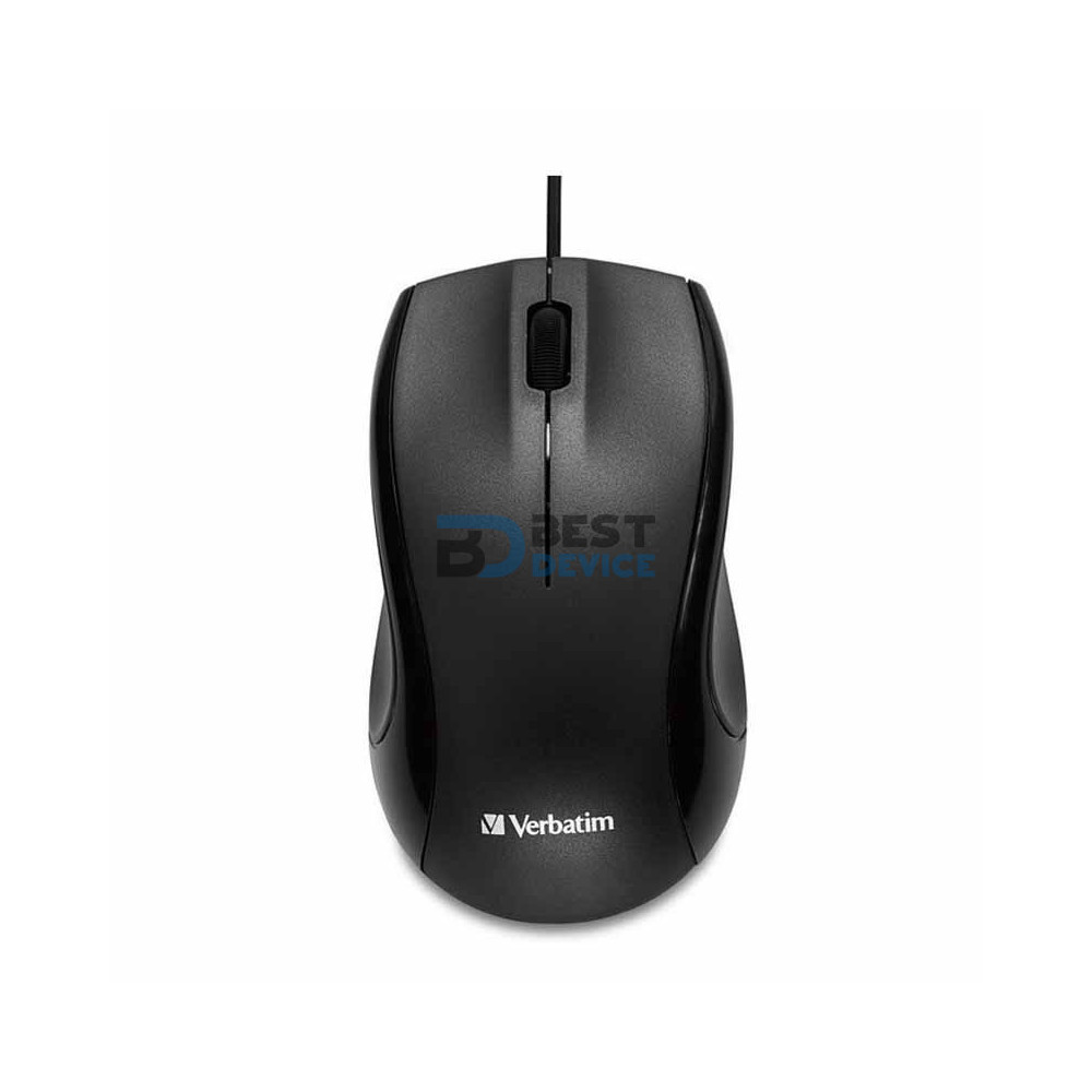 MOUSE VERBATIM 99728 NEGRO USB MOUSE VERBATIM 99728 NEGRO USB