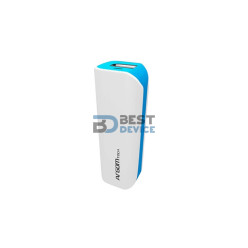 CARGADOR PORTÁTIL ARGOMTECH ARG-AC-0233L 2500 MAH USB AZUL