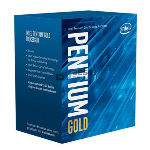 PROCESADOR INTEL PEN G6400 4.0/4M/10MA S/COOLER