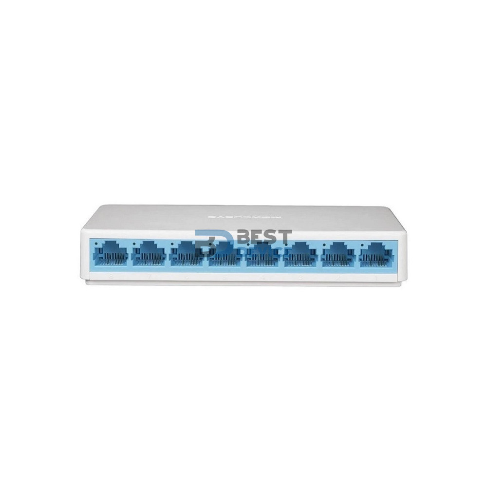 SWITCH MERCUSYS HUB 08P MS108 10/100 SWITCH MERCUSYS HUB 08P MS108 10/100
