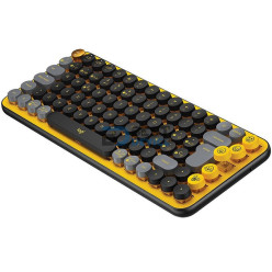 TECLADO LOGITECH 920-010713 POP MECANICAL WIR NEG/AMA