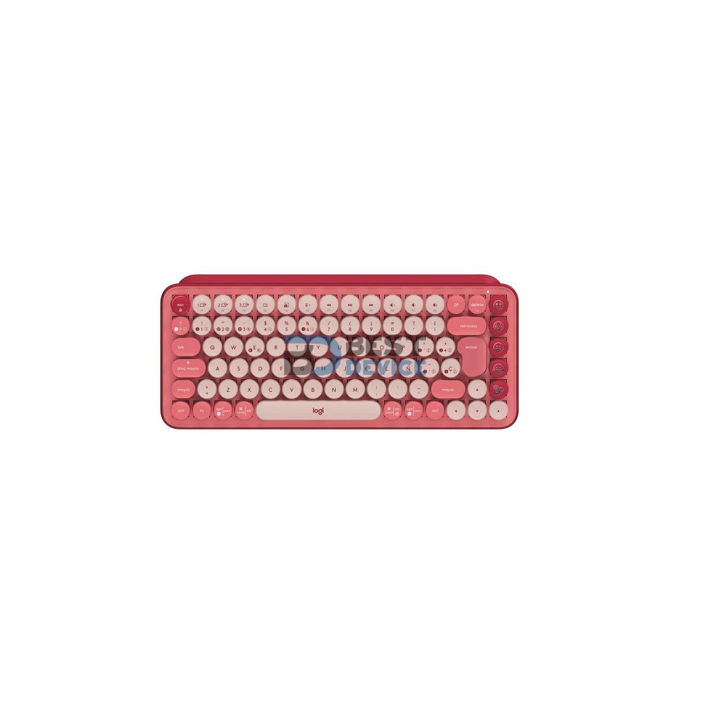 TECLADO LOGITECH 920-010715 POP MECANICAL WIR ROSA TECLADO LOGITECH 920-010715 POP MECANICAL WIR ROSA