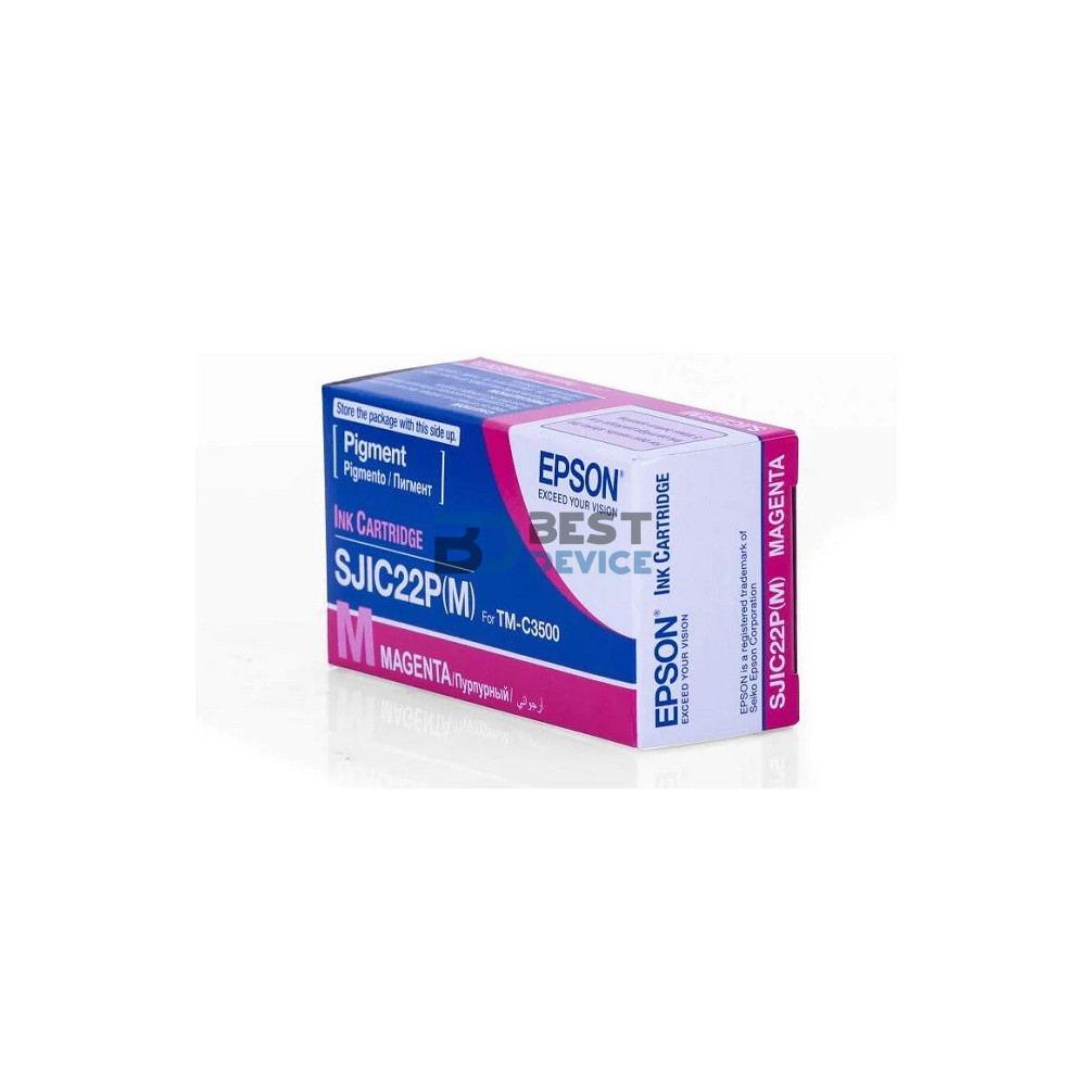 TINTA EPSON SJC22P (M) TM-C3500 MAGENTA TINTA EPSON SJC22P (M) TM-C3500 MAGENTA