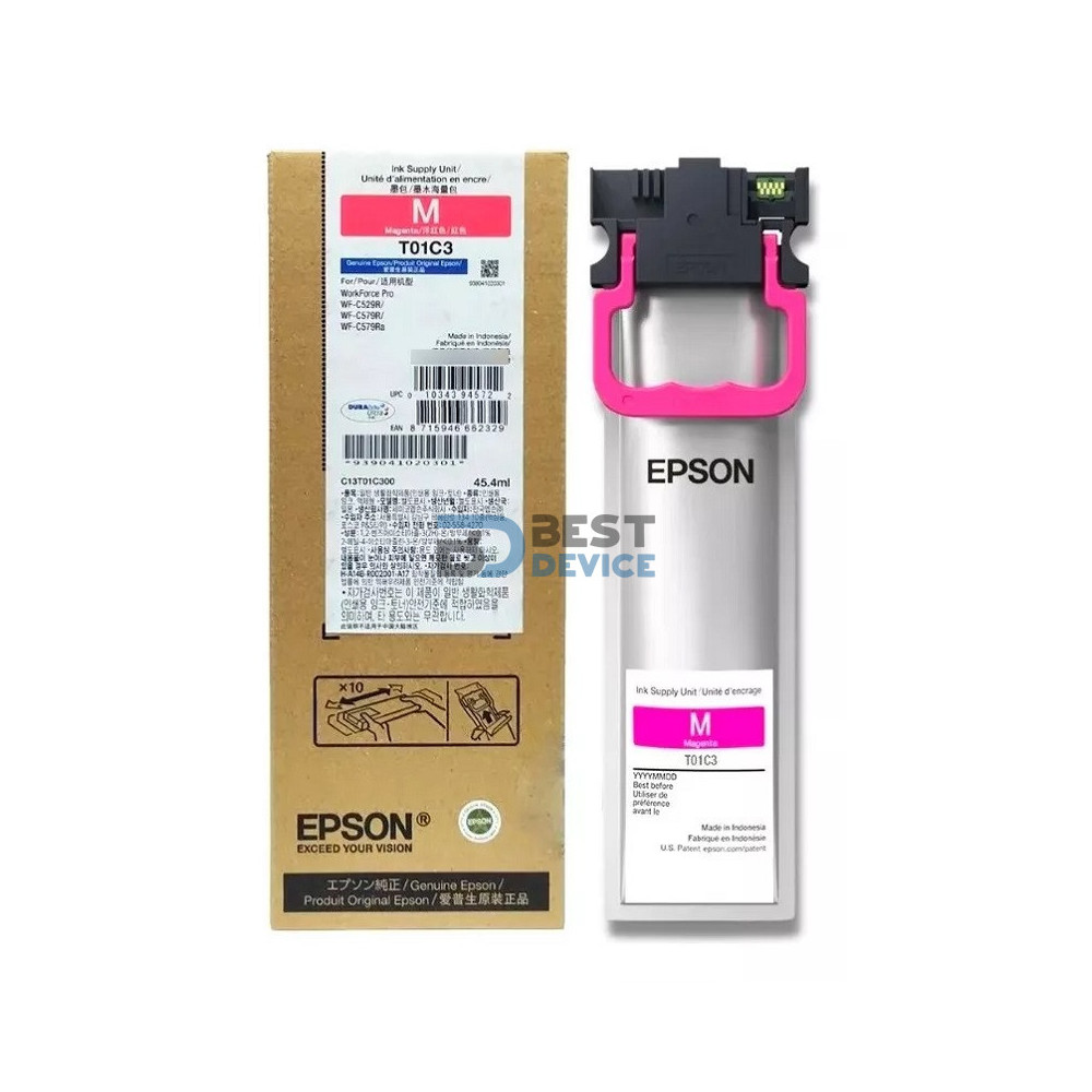 TINTA EPSON T01C320 WF-C579R MAGENTA TINTA EPSON T01C320 WF-C579R MAGENTA