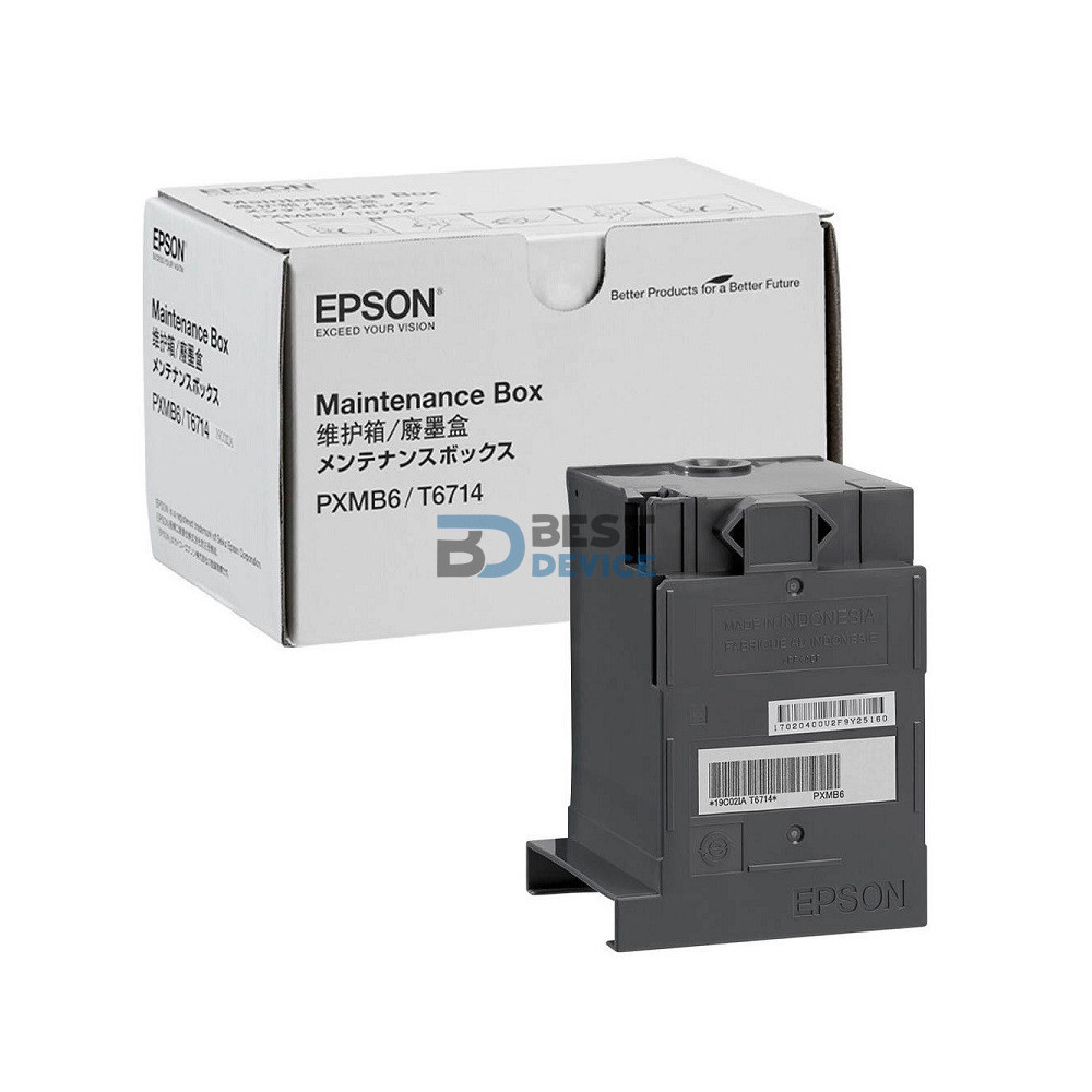 CAJA DE MANTENIMIENTO EPSON T671400 (WF-C869R) CAJA DE MANTENIMIENTO EPSON T671400 (WF-C869R)