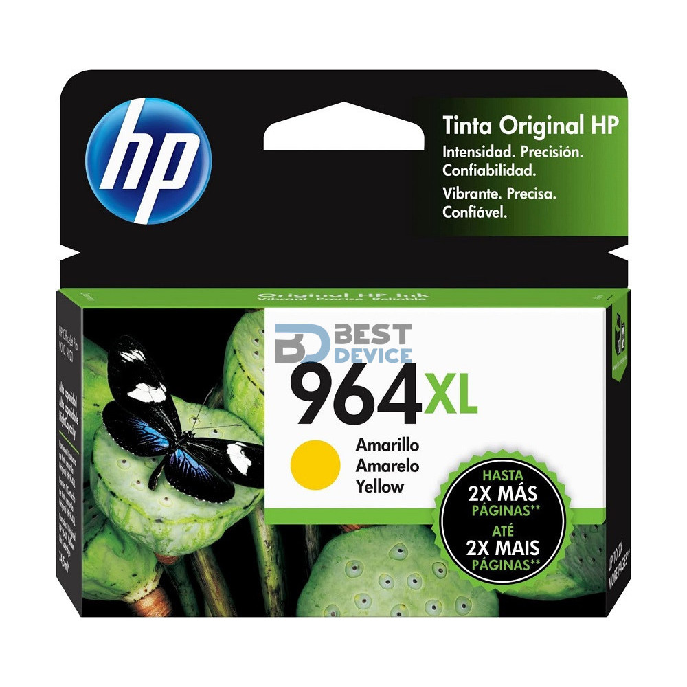 TINTA HP 3JA56AL 964XL YELLOW (9010-9020) TINTA HP 3JA56AL 964XL YELLOW (9010-9020)