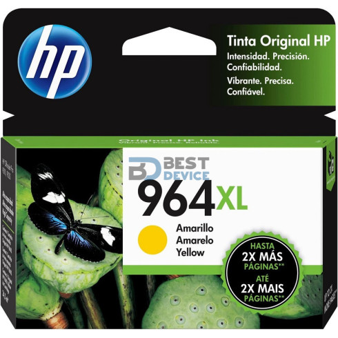 TINTA HP 3JA56AL 964XL YELLOW (9010-9020)