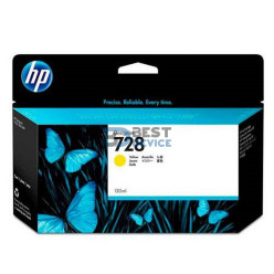 TINTA HP 728 F9J65A 130ML YELLOW