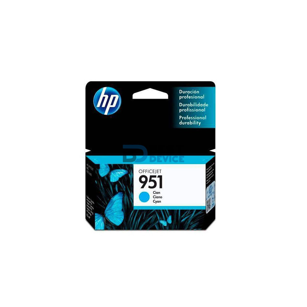 TINTA HP CN050AL 951 CYAN/8600W TINTA HP CN050AL 951 CYAN/8600W