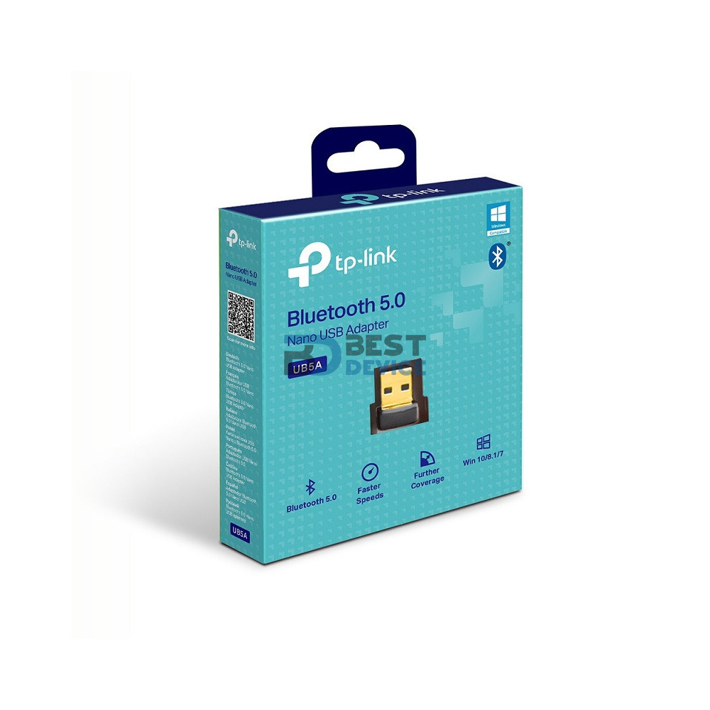 ADAPTADOR TP-LINK UB5A NANO USB A BLUETOOH 5.0 ADAPTADOR TP-LINK UB5A NANO USB A BLUETOOH 5.0