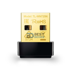ADAPTADOR INALÁMBRICO TP-LINK NE USB TL-WN725N 150MBPS