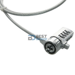 CABLE DE SEGURIDAD AGILER PARA NOTEBOOK (4007)