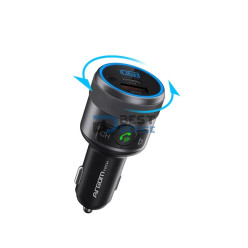 CARGADOR ARGOMTECH PARA AUTO ARG-AC-0343BK MANOS LIBRE 2P BT