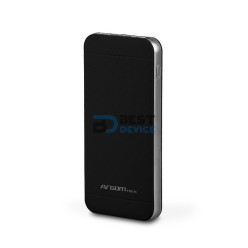 CARGADOR PORTÁTIL ARGOMTECH ARG-PB-1110BK 10.000mAh NEGRO