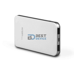 CARGADOR PORTÁTIL ARGOMTECH ARG-PB-1110WT 10.000mAh BLANCO