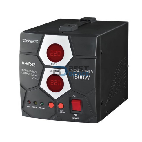 ESTABILIZADOR SATE A-VR42 1500W 110/220V