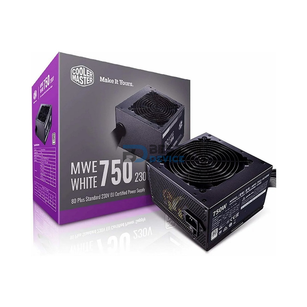 FUENTE COOLER MASTER 750W MWE GOLD FUENTE COOLER MASTER 750W MWE GOLD