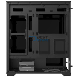 GABINETE GAMER MTEK MCG-AIR01-B VIDRIO 1 FAN ARGB NEGRO