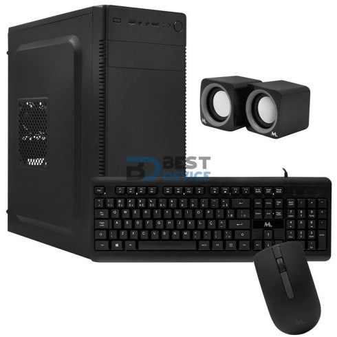 GABINETE MTEK KIT DK04 NEGRO C/P