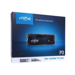 SSD CRUCIAL 500GB P3 M.2 NVME
