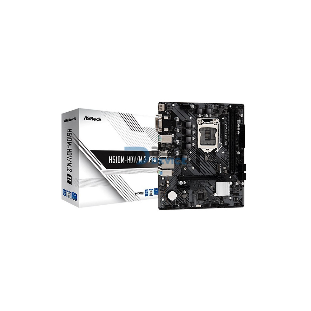 PLACA MADRE ASROCK 1200 H510M-HDV/VGA/DVI/HDMI/USB3. PLACA MADRE ASROCK 1200 H510M-HDV/VGA/DVI/HDMI/USB3.