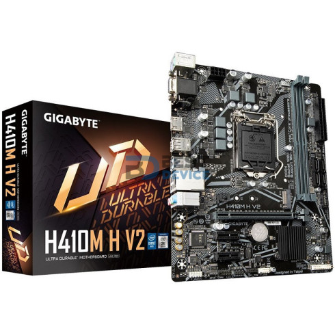PLACA MADRE GIGABYTE H410M H V2 1200 V/S/R/HDMI/M2/DDR4/USB3.2/MATX