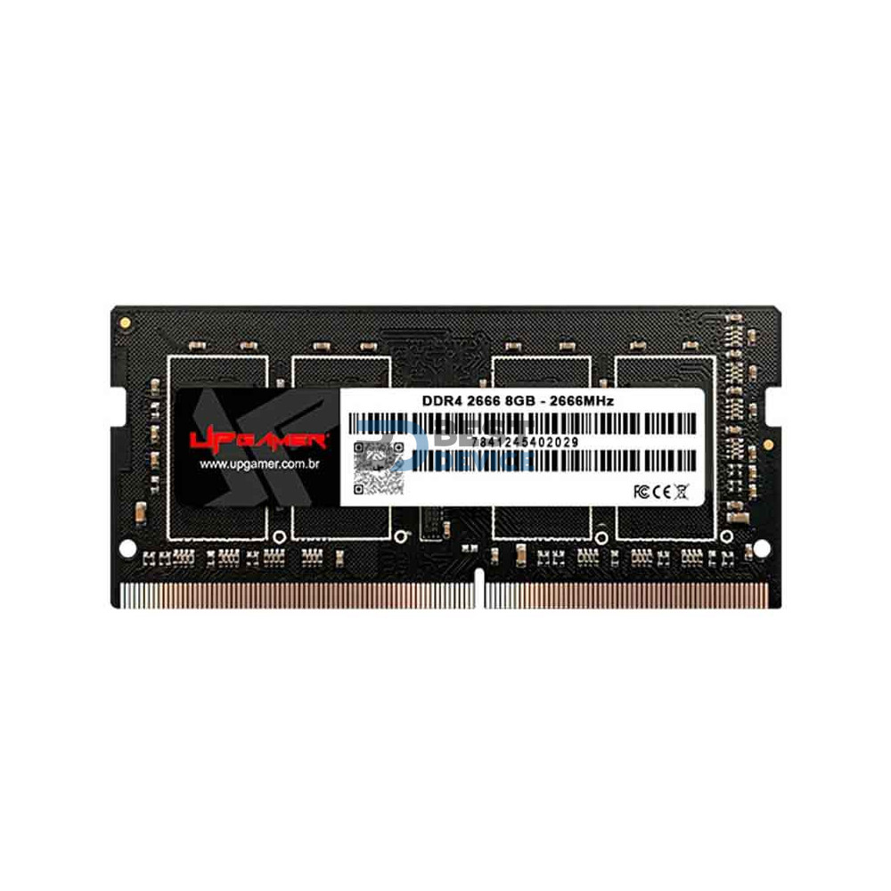 MEMORIA RAM PARA NOTEBOOK DDR4 UP GAMER 8GB 2666 MHZ MEMORIA RAM PARA NOTEBOOK DDR4 UP GAMER 8GB 2666 MHZ