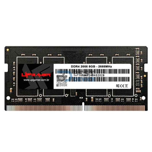 MEMORIA RAM PARA NOTEBOOK DDR4 UP GAMER 8GB 2666 MHZ