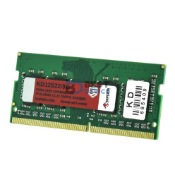 MEMORIA RAM PARA NOTEBOOK DDR4 KEEPDATA 8GB 3200MHZ