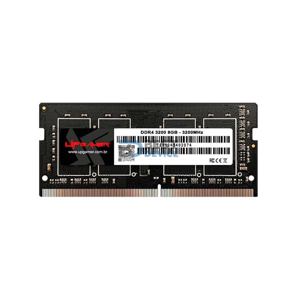 MEMORIA RAM PARA NOTEBOOK DDR4 UP GAMER 8GB 3200 MHZ MEMORIA RAM PARA NOTEBOOK DDR4 UP GAMER 8GB 3200 MHZ