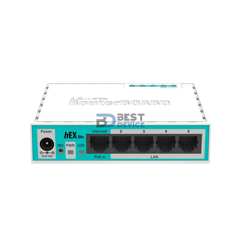 ROUTER MIKROTIK LAN RB750r2 HEX LITE ROUTER MIKROTIK LAN RB750r2 HEX LITE