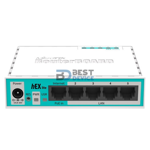 ROUTER MIKROTIK LAN RB750r2 HEX LITE