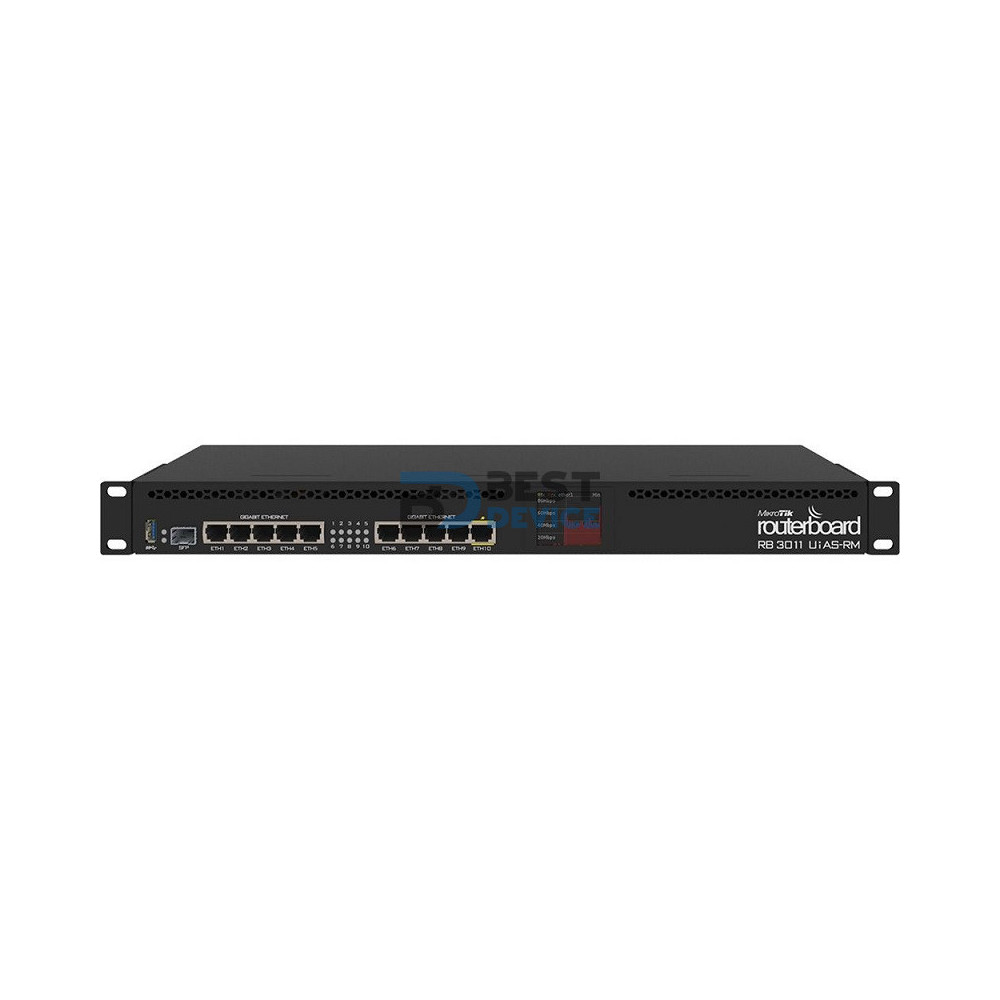 ROUTER MIKROTIK RACK G-LAN RB3011UIAS-RM L5 ROUTER MIKROTIK RACK G-LAN RB3011UIAS-RM L5
