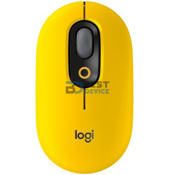 MOUSE LOGITECH 910-006549 POP WIR AMARILLO/NEGRO