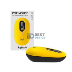 MOUSE LOGITECH 910-006549 POP WIR AMARILLO/NEGRO