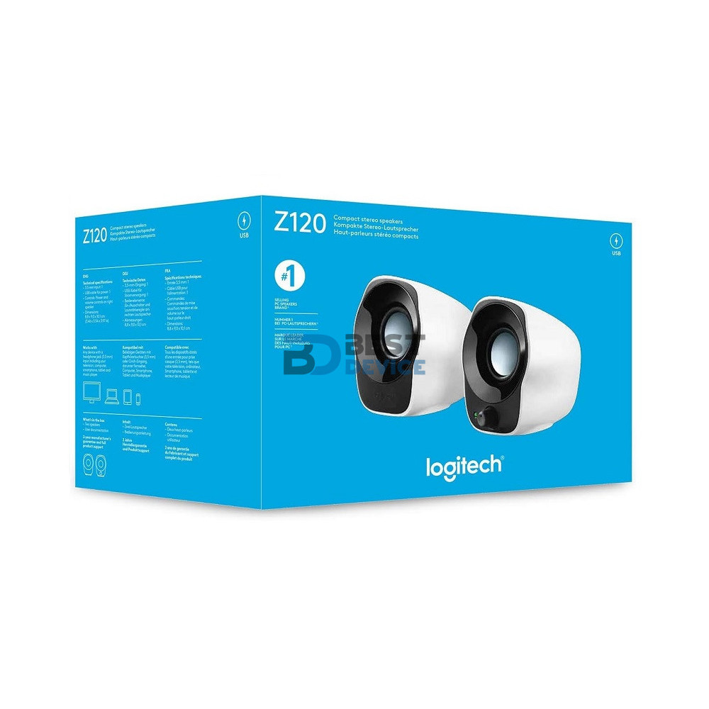 PARLANTE LOGITECH 980-000573 Z120 PARLANTE LOGITECH 980-000573 Z120