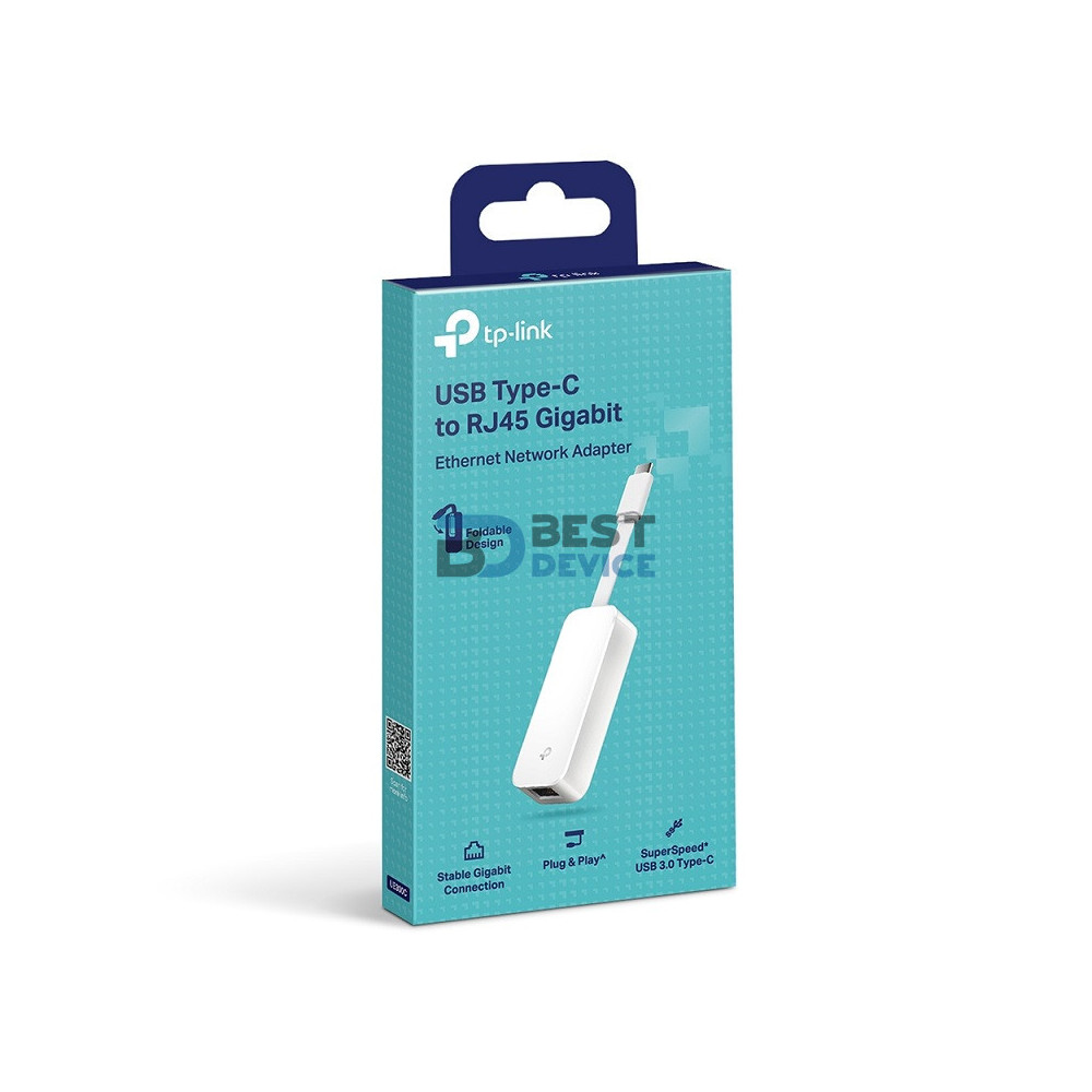 ADAPTADOR TP-LINK USB G-LAN UE300C TYPE-C ADAPTADOR TP-LINK USB G-LAN UE300C TYPE-C