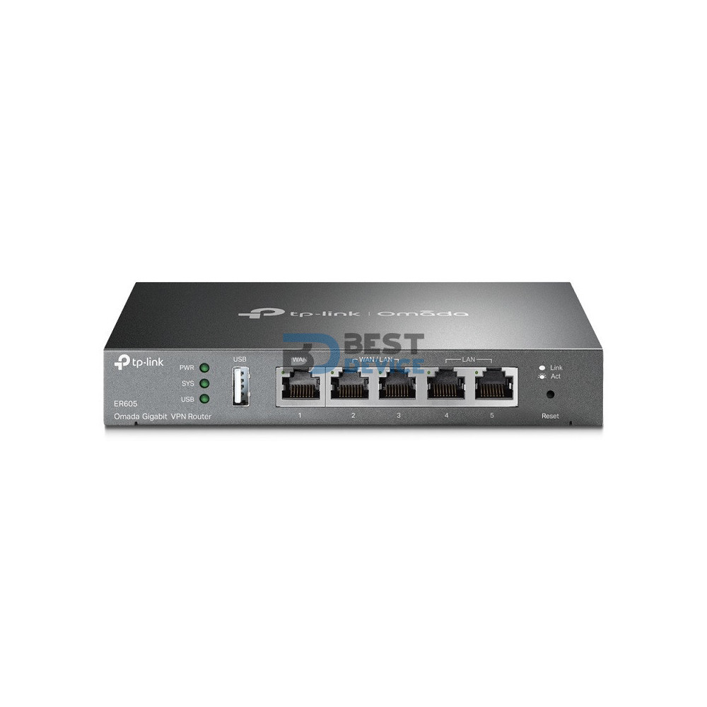 ROUTER TP-LINK ER605 VPN GIGABIT OMADA ROUTER TP-LINK ER605 VPN GIGABIT OMADA