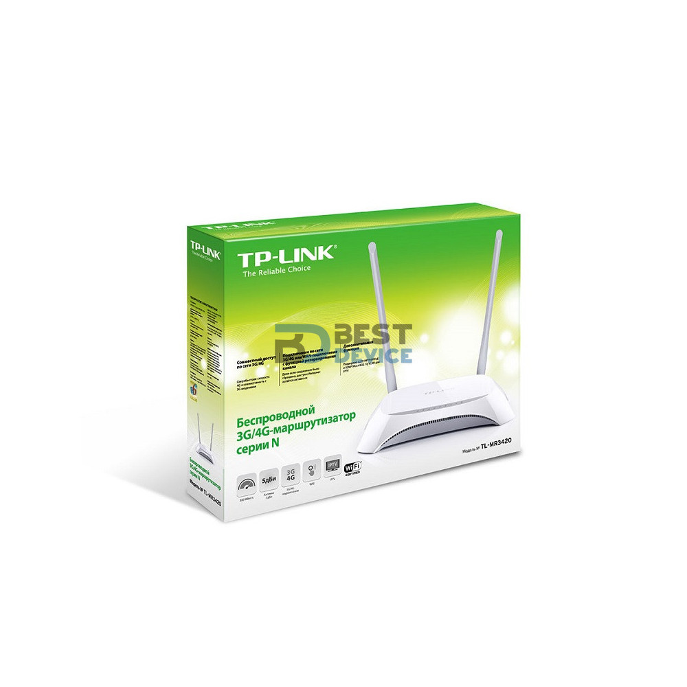 ROUTER TP-LINK W TL-MR3420 3G/4G ROUTER TP-LINK W TL-MR3420 3G/4G