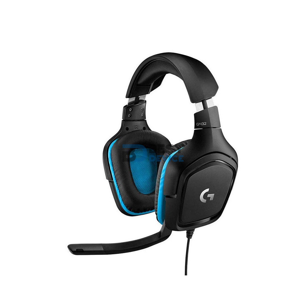 AURICULAR GAMER LOGITECH 981-000769 G432 7.1 SURROUND AURICULAR GAMER LOGITECH 981-000769 G432 7.1 SURROUND