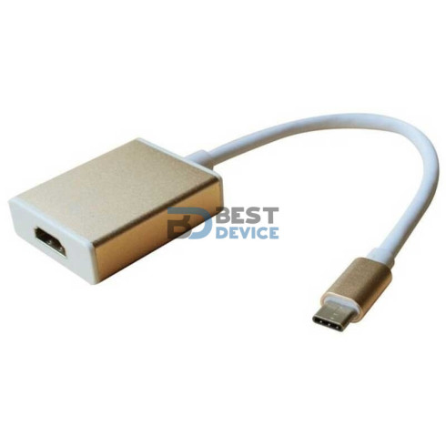 CABLE USB 3.1 TYPO C AGI-1235 A HDMI 4K