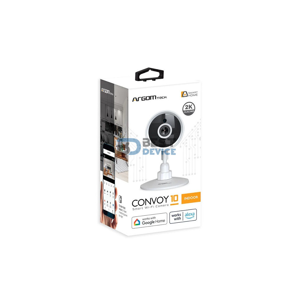 CÁMARA ARGOMTECH ARG-SV-8010WT CONVOY 10 SMART WIFI QHD CÁMARA ARGOMTECH ARG-SV-8010WT CONVOY 10 SMART WIFI QHD