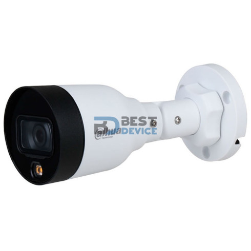 CÁMARA DAHUA IP HFW1239S1-A-LED BULL 2MP FULL COLOR