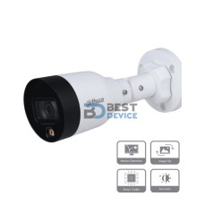 CÁMARA DAHUA IP HFW1239S1-A-LED BULL 2MP FULL COLOR